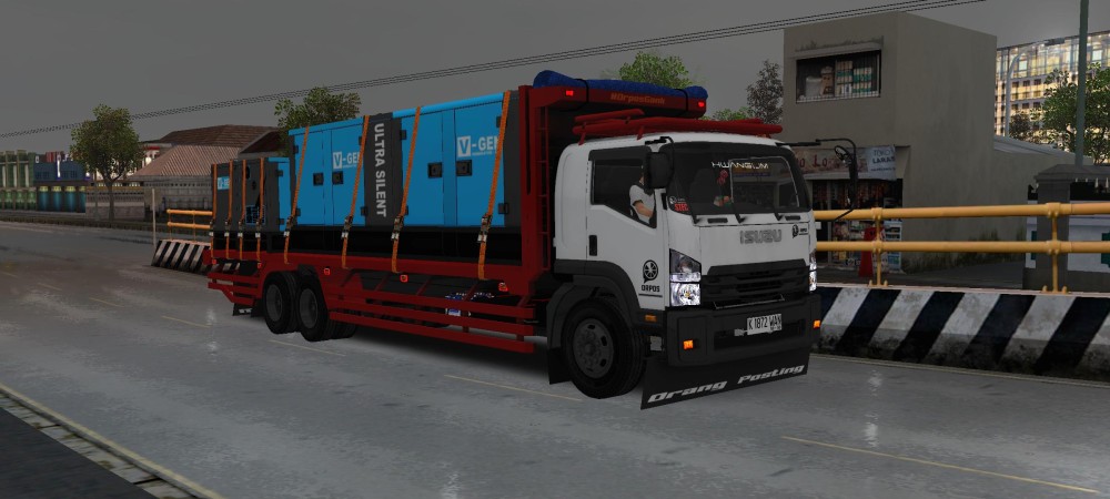 Isuzu Giga Muat Genset - Gambar 2