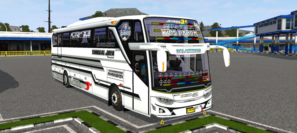 Jetbus 3+ SHD Kids Panda - Gambar 3