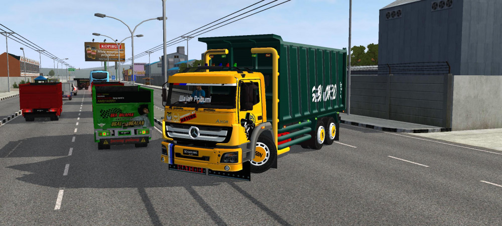 Mercedes Benz Axor 8x2 Dump - Gambar 2
