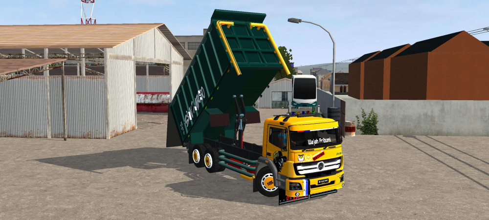 Mercedes Benz Axor 8x2 Dump - Gambar 4