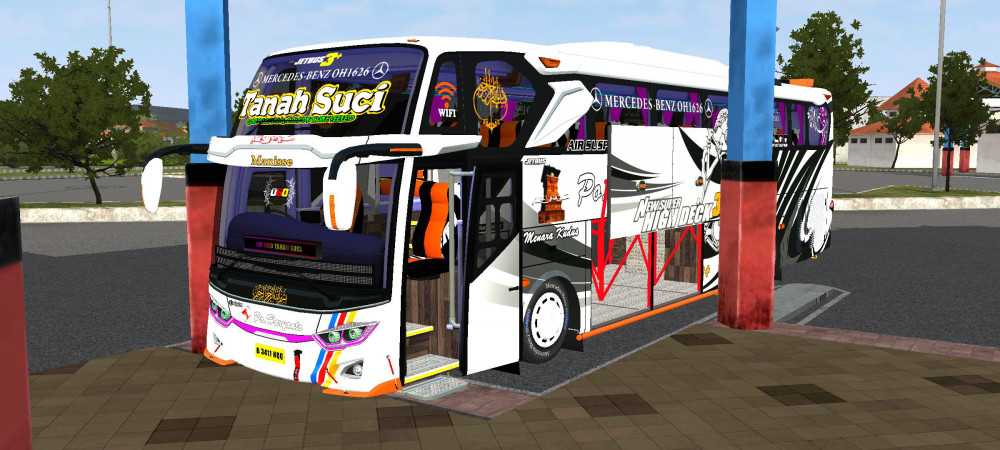 Jetbus 3+ SHD Mercedes Benz O500RS - Gambar 5