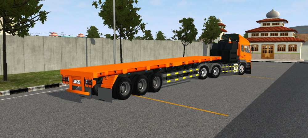 UD Quester Trailer Kontainer - Gambar 5