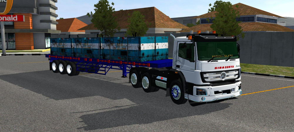 Mercedes Benz Axor Trailer Genset - Gambar 3