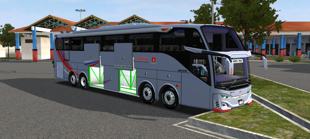 Jetbus 3+ SHD Mercedes Benz Quad Axle Long Chassis - Gambar 2