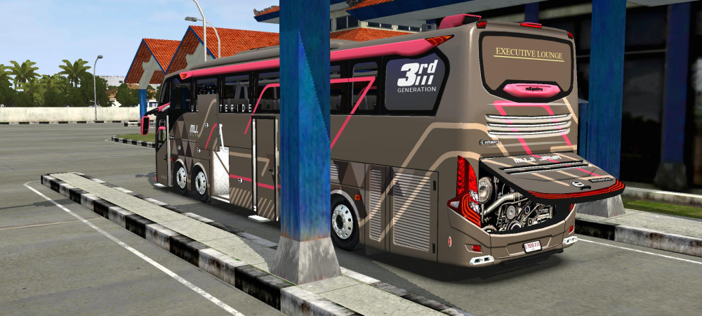 Jetbus 3+ SHD Mercy Quad Axle Short Chassis - Gambar 5