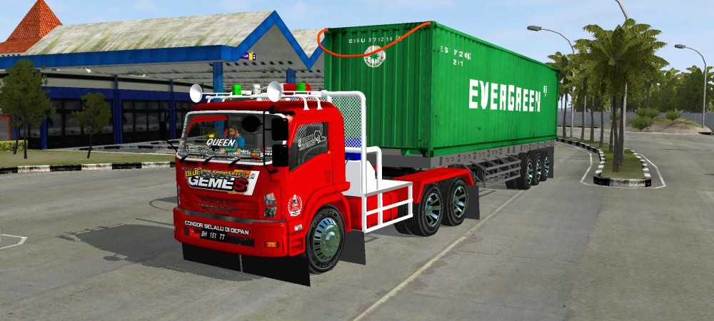 isuzu Giga Trailer Kontainer - Gambar 3