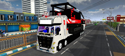 Hino 500 NG Muat Crane Eskavator - Gambar 2