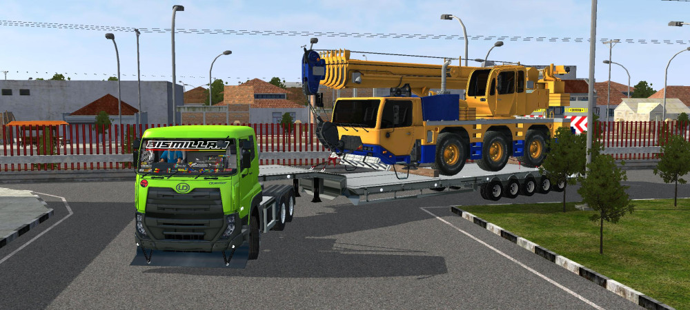 UD Quester Trailer Crane - Gambar 2