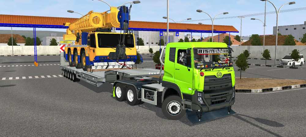 UD Quester Trailer Crane - Gambar 3