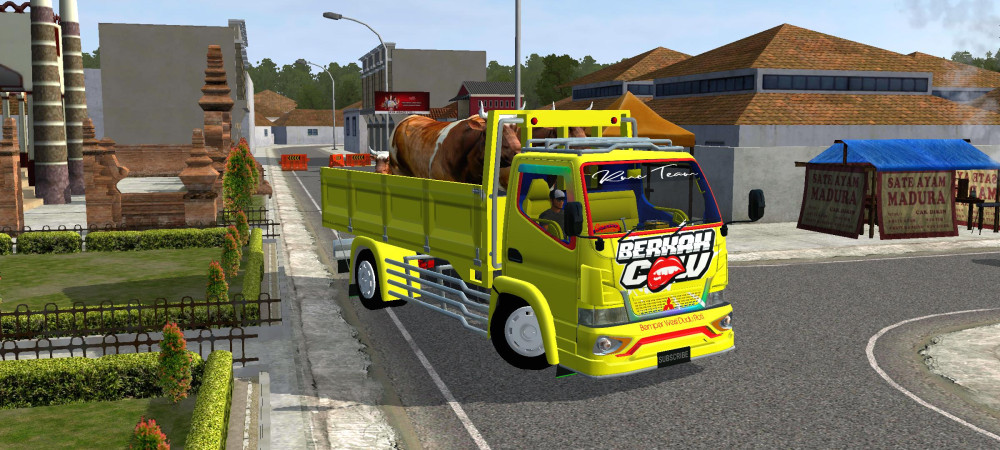 Canter Dropside Muat Sapi - Gambar 2