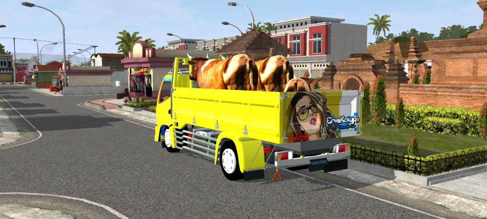 Canter Dropside Muat Sapi - Gambar 5